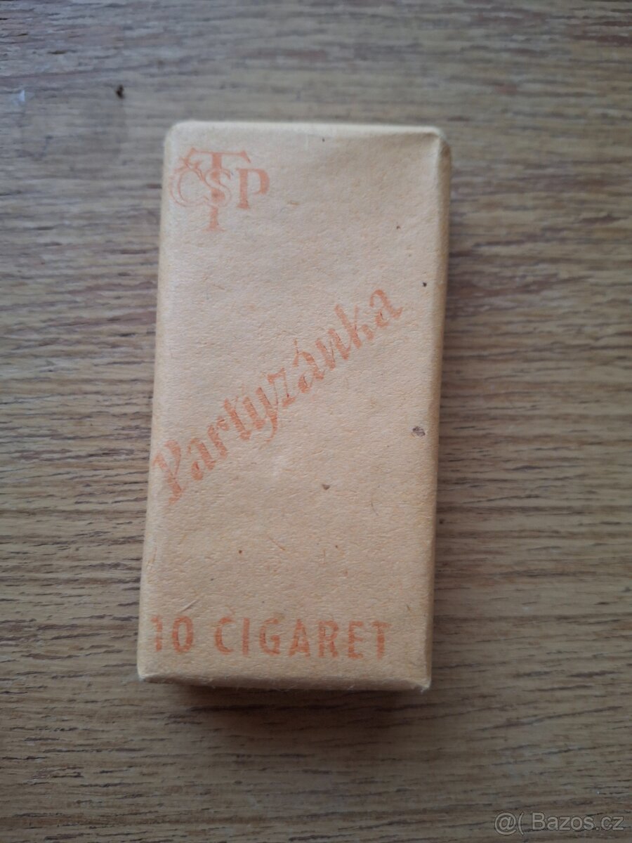 Prodám Staré cigarety Partyzánky