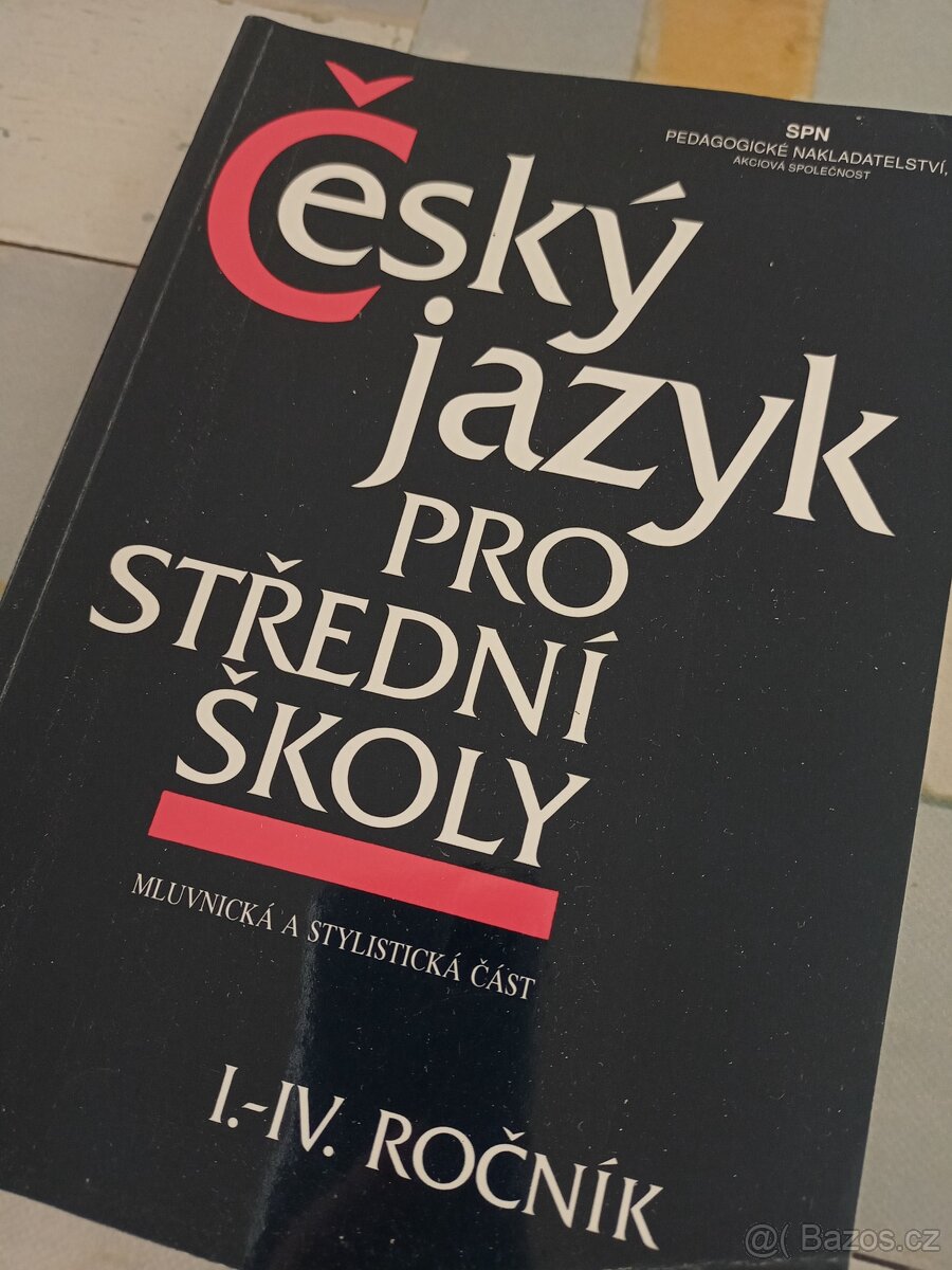 Český jazyk pro střední školy