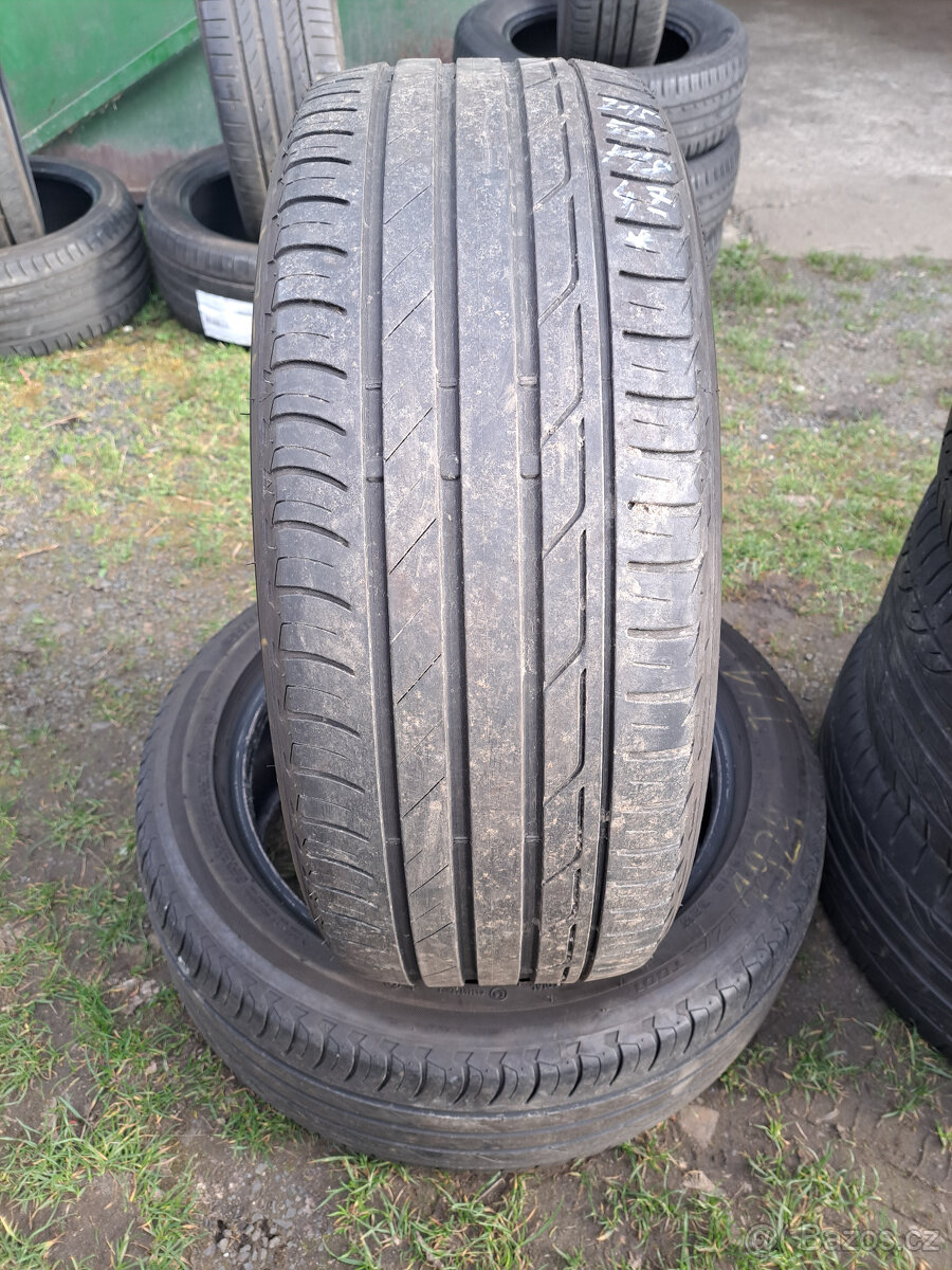 2ks letní pneu Bridgestone 215/50/18