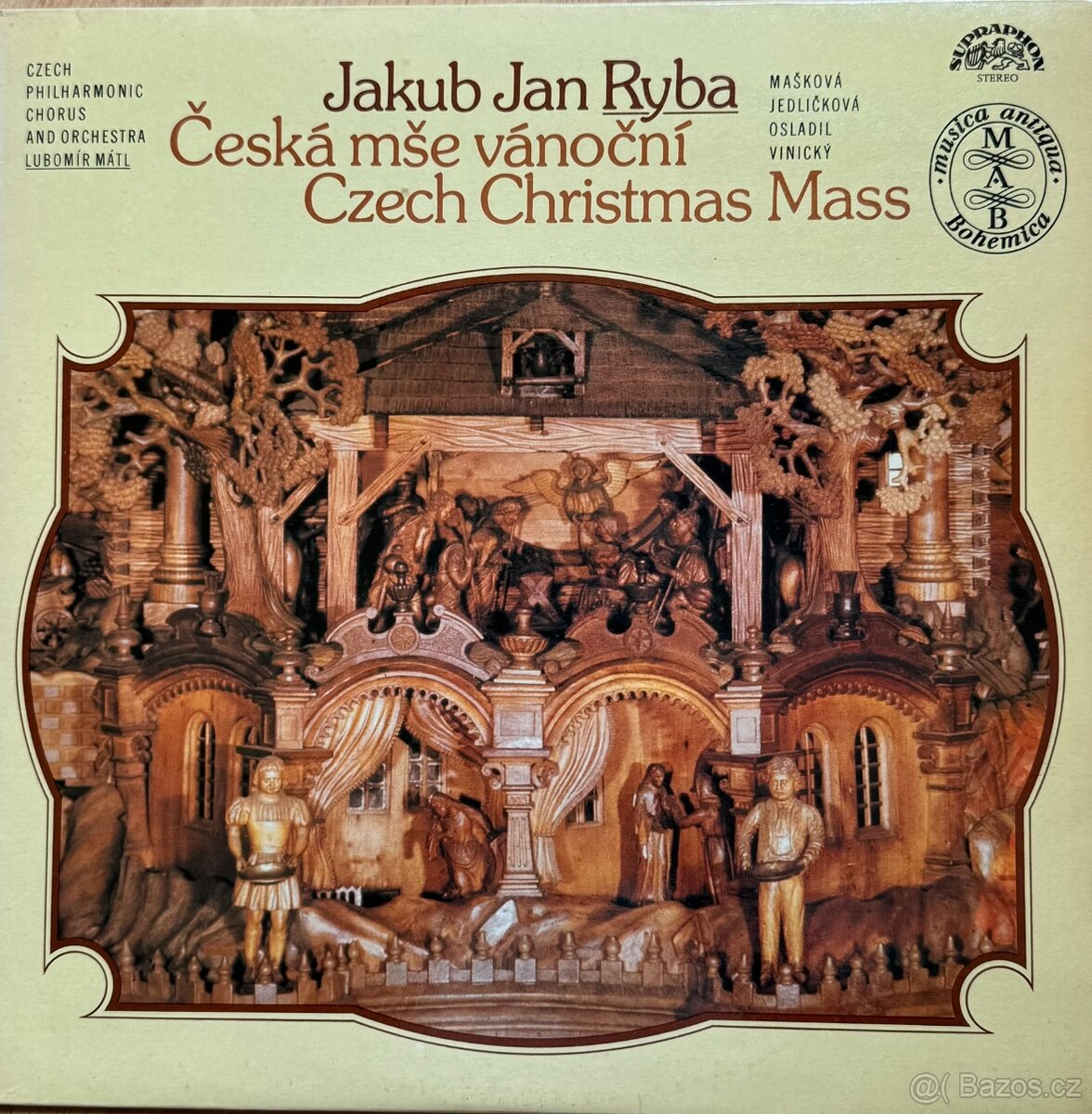 LP - Česká mše vánoční - Jakub Jan Ryba