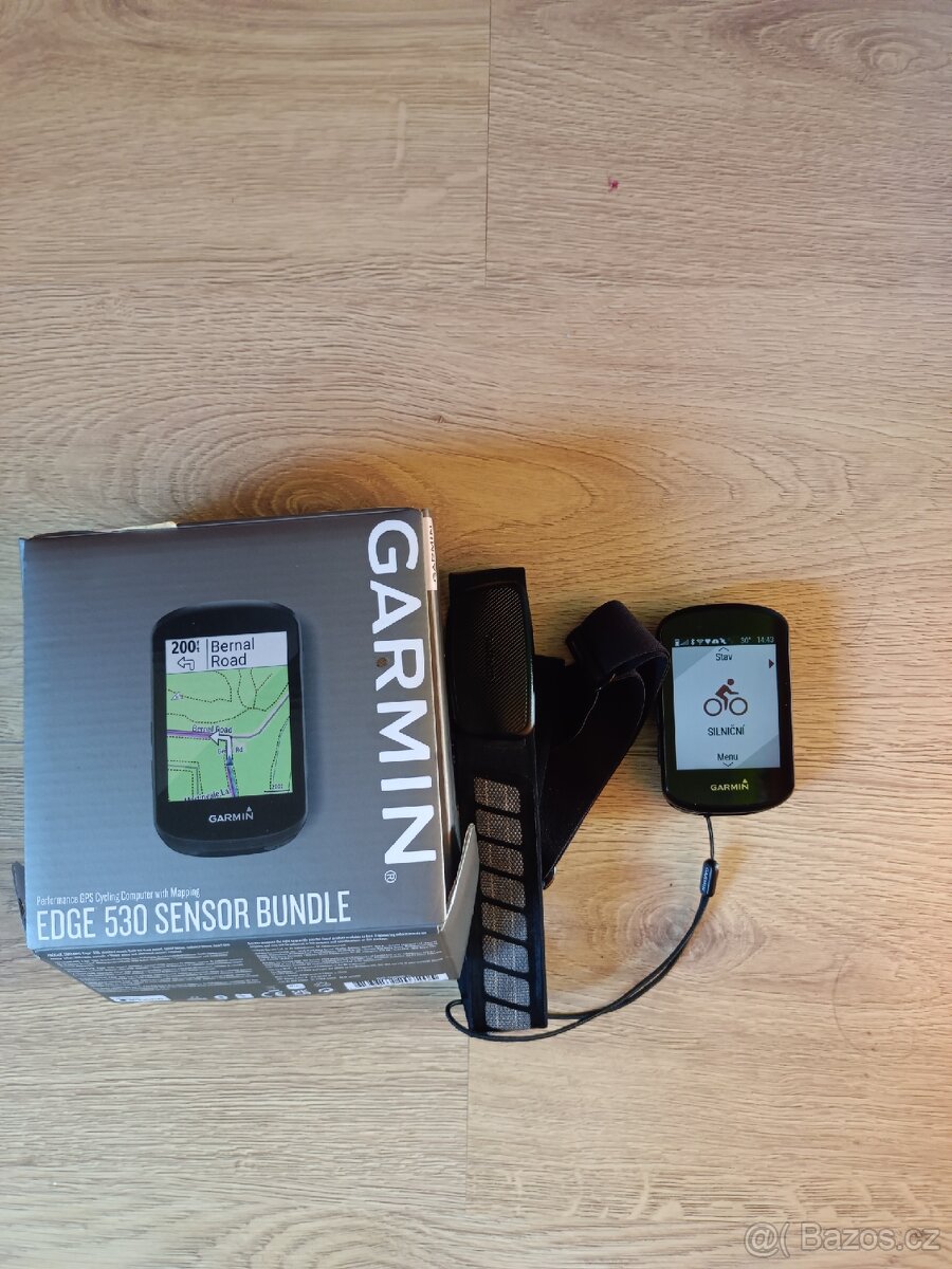 Garmin Edge 530 Sensor Bundle, TOPO V5