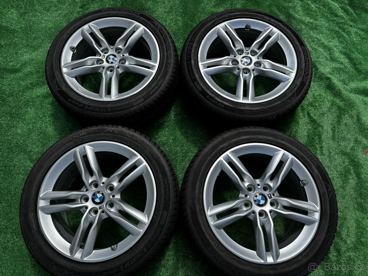 Originál alu kola Bmw 5x112 R17 styling 483M zimní