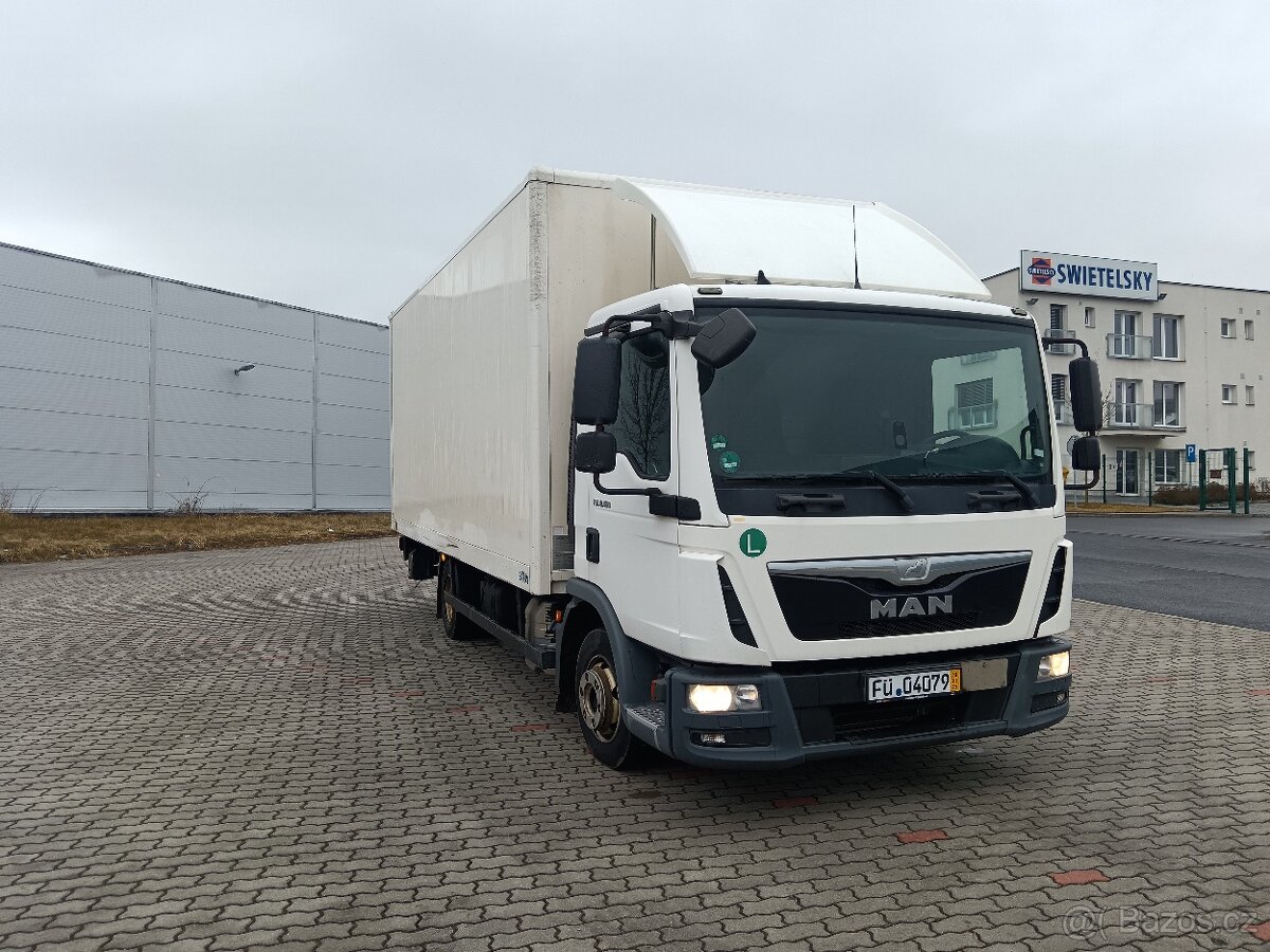 MAN TGL 8.180 ČELO, BEDNA, KLIMA