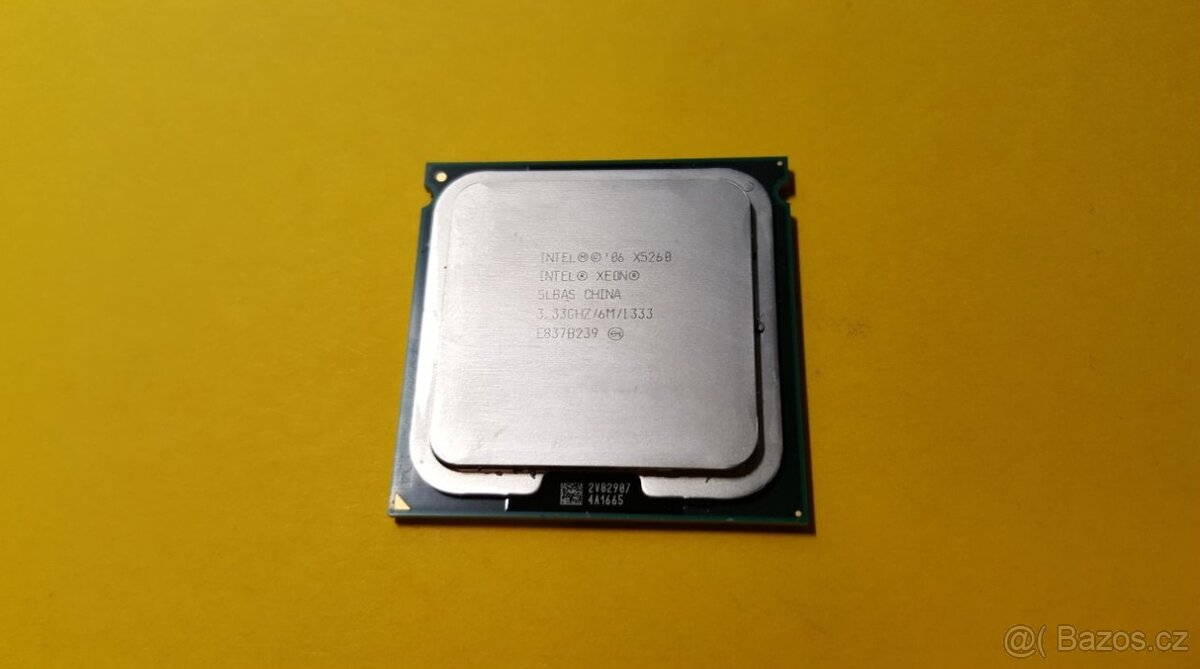 Intel Xeon Processor X5260, 3.33 GHz, SLBAS