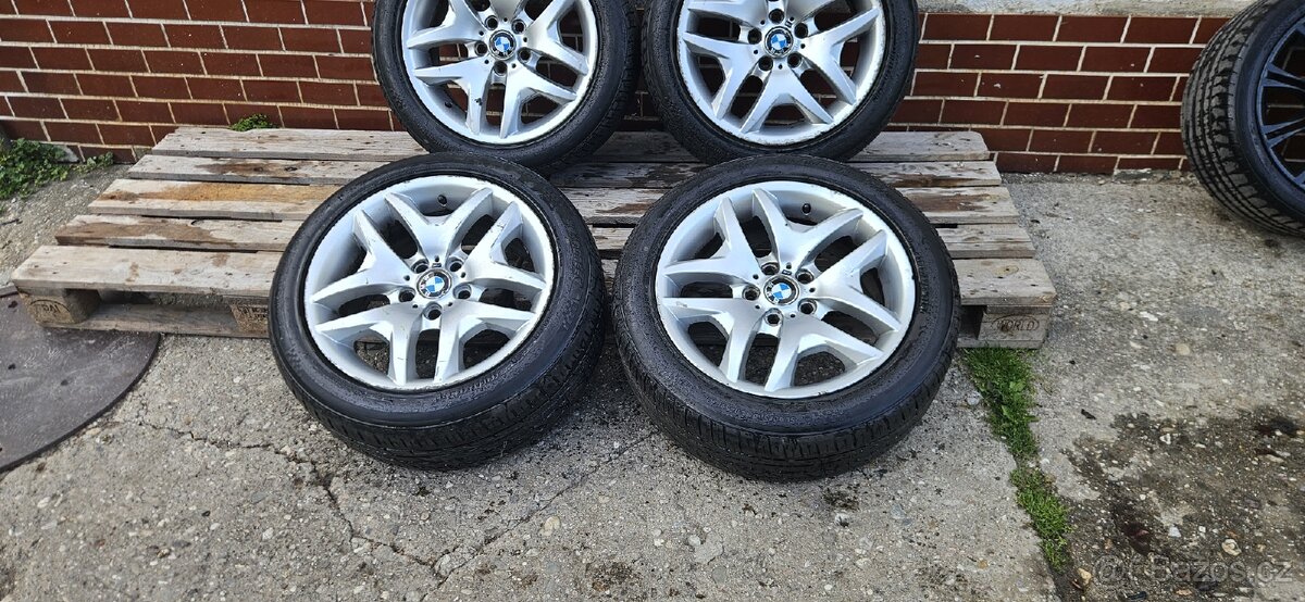 Alu kola r18 5x120, Styling 192, mpaket, letní 235/50