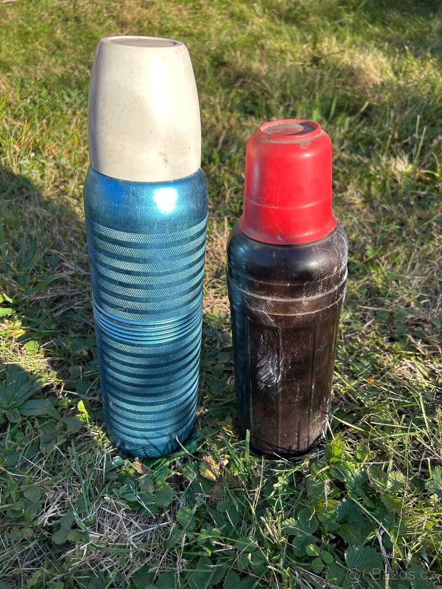 Stará termoska 2x