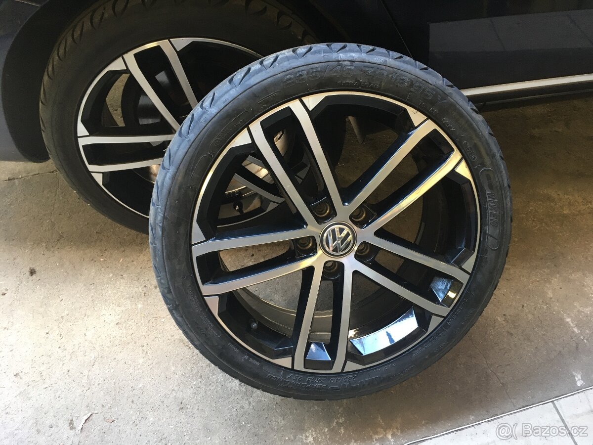 Litá kola 7,5 x 18 VW Passat B7 originál