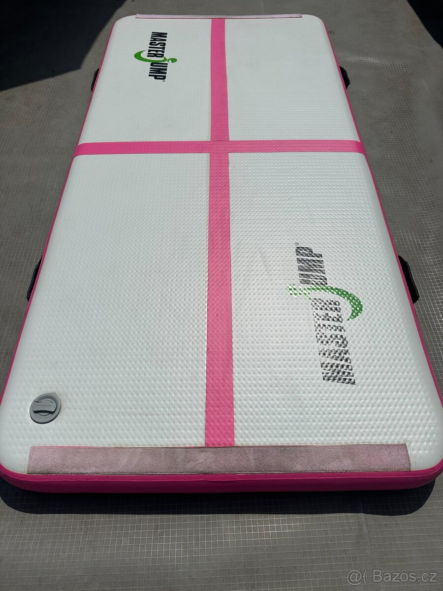 Airtrack MASTERJUMP nafukovací žíněnka 200 x 100 x 10 cm -