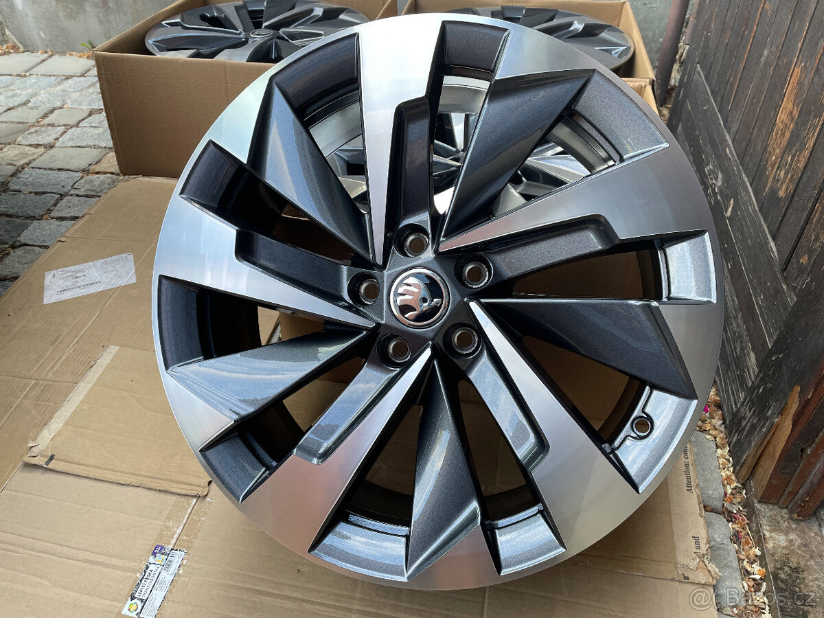 NOVÉ ALU ŠKODA KODIAQ II HALTI Anthracite 7,5x19 ET40
