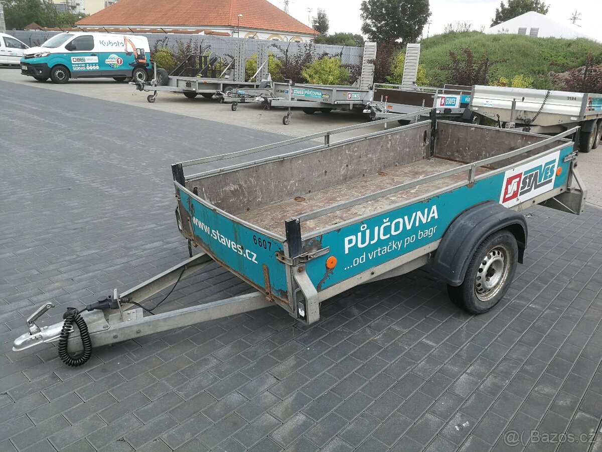 ✅přívěsný vozík Agados VZ-26 , plocha 255 x 130 cm