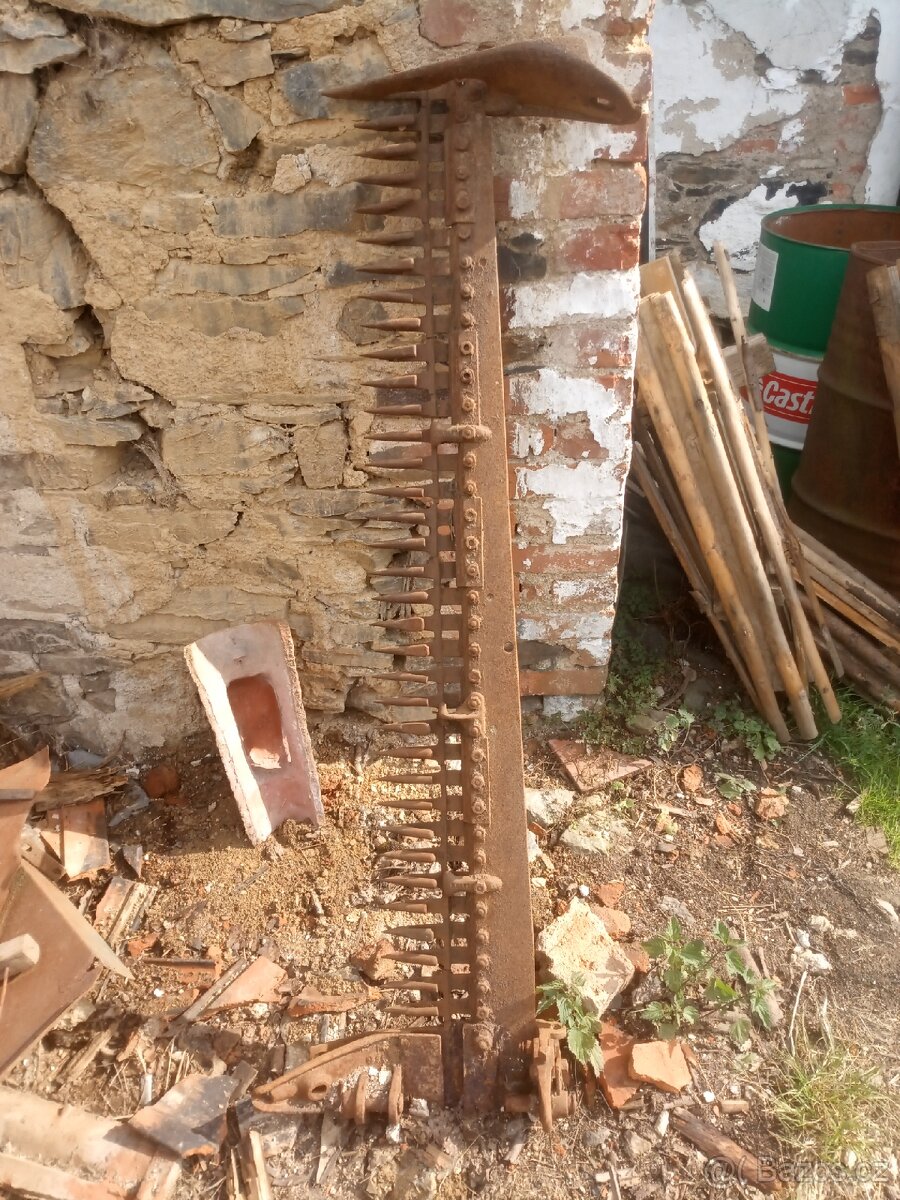 Prodám prstovou žací lištu