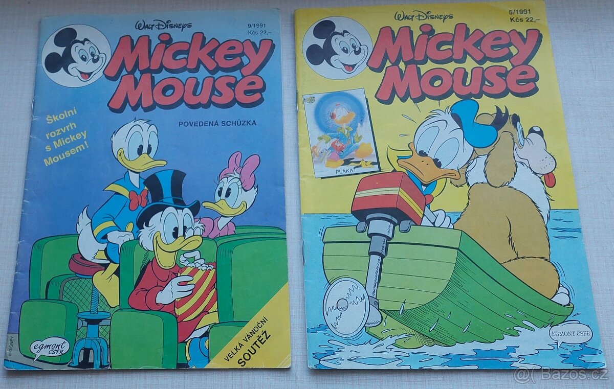 Mickey Mouse 9/1991 a 5/1991