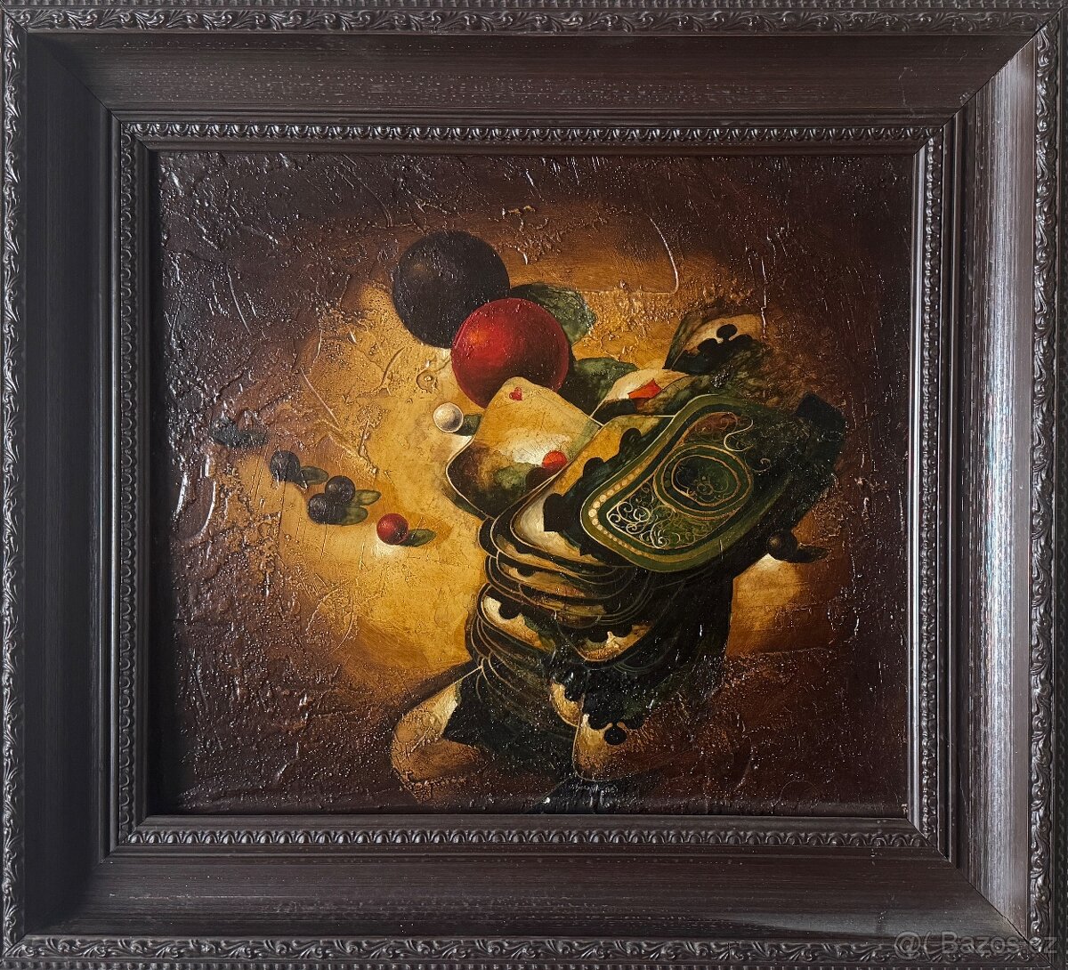 Jiří Moldřík, olejomalba "Hry"