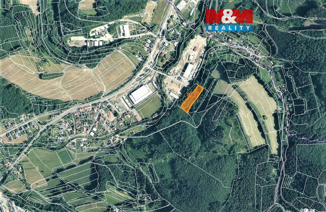 Prodej lesa, 3651 m², Lhota u Vsetína