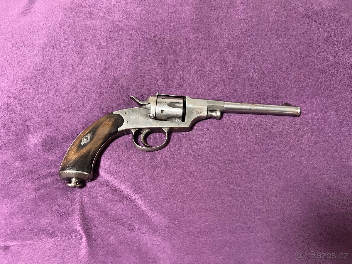 Historický Německý Reichs Revolver 1879 - 11 mm