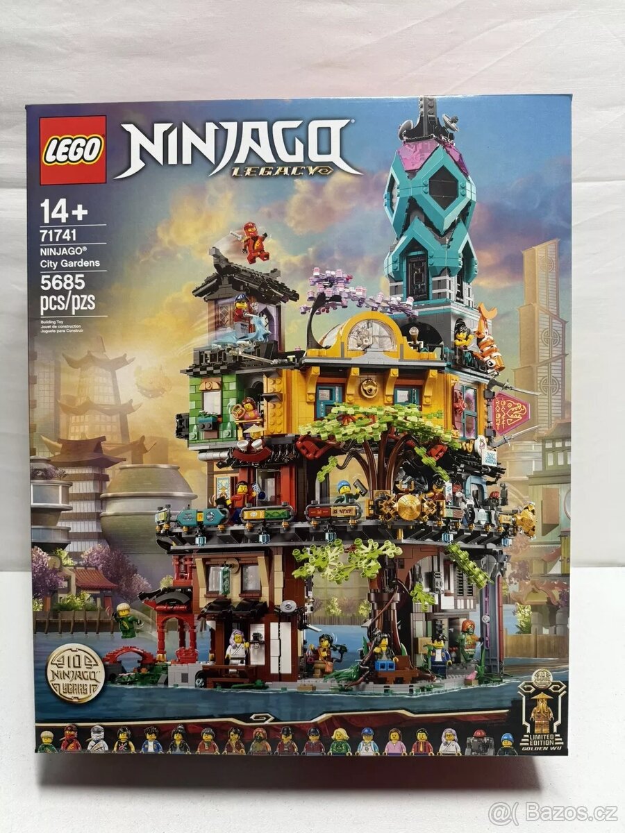 LEGO NINJAGO 71741 Zahrady v NINJAGO City