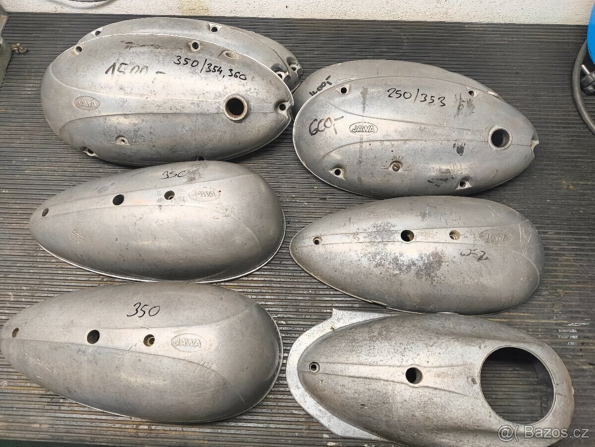 Víka kryty motoru Jawa 250 350 panelka kývačka Sport