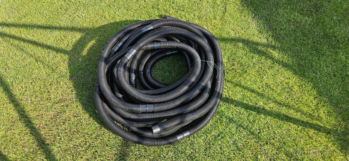 bazénová hadice tillvex 25m - Ø 38mm černá bazénová hadice s