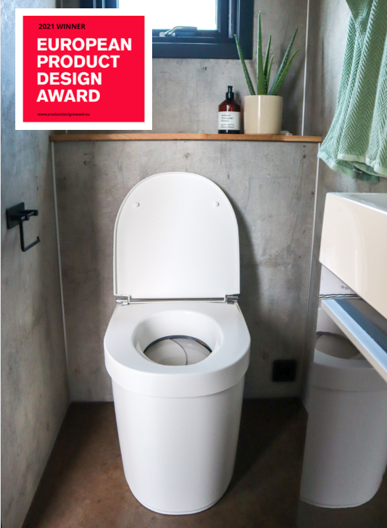 Separační toaleta Tiny s odvodem nebo zásobníkem moči