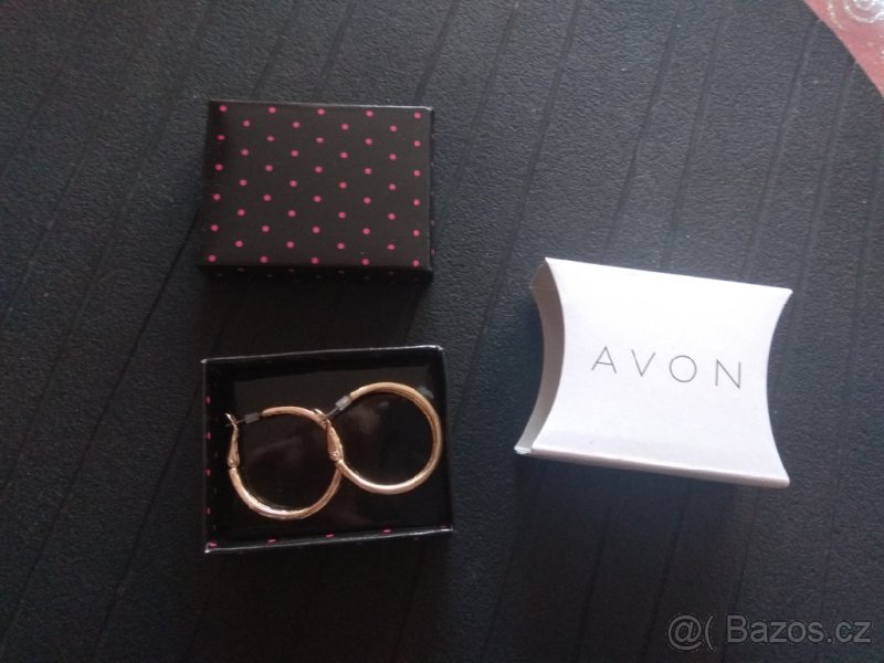 NOVÉ náušnice průměr 3 cm