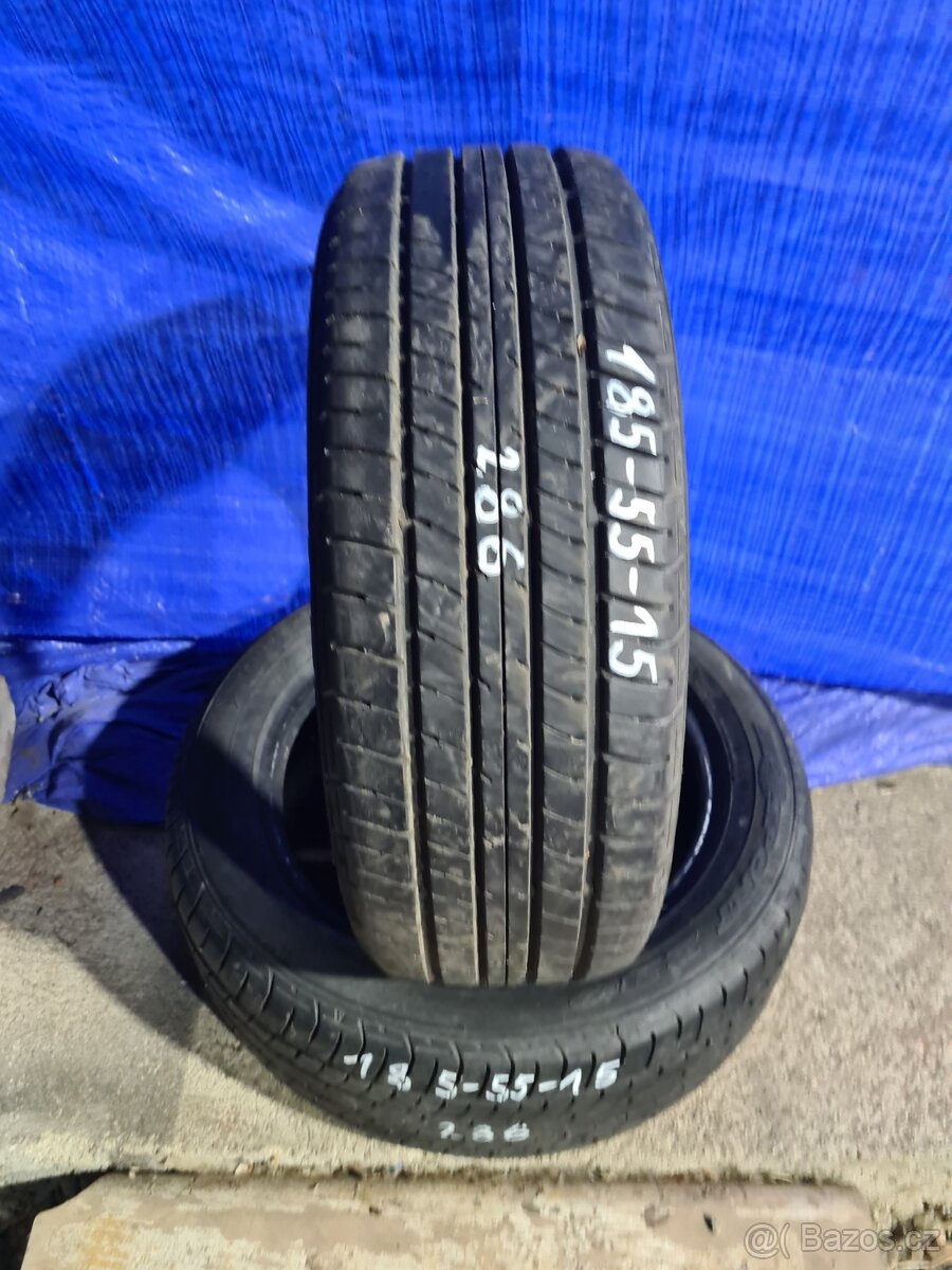 Letní pneu 185/55 R15 Dunlop 2Ks