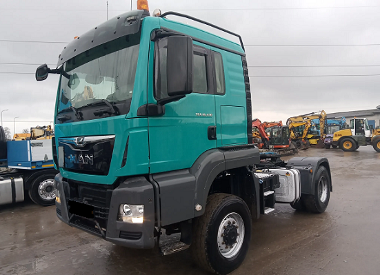 MAN TGS 18.430 4x4 - tahač návěsů s hydraulikou