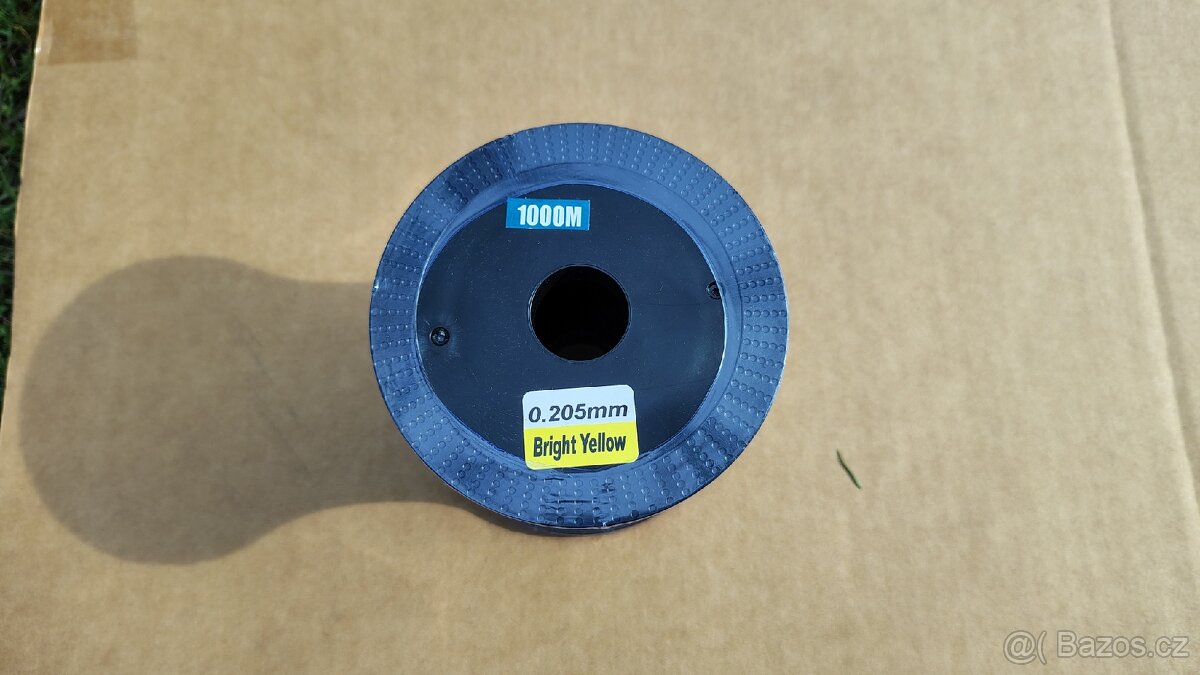 Vlasec 1000 m, 0,205 mm, Bright Yellow.