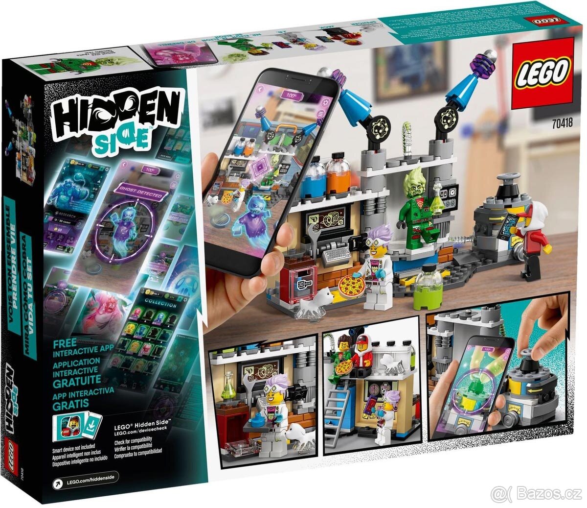 70418 LEGO Hidden Side - J. B. a její laboratoř plná duchů