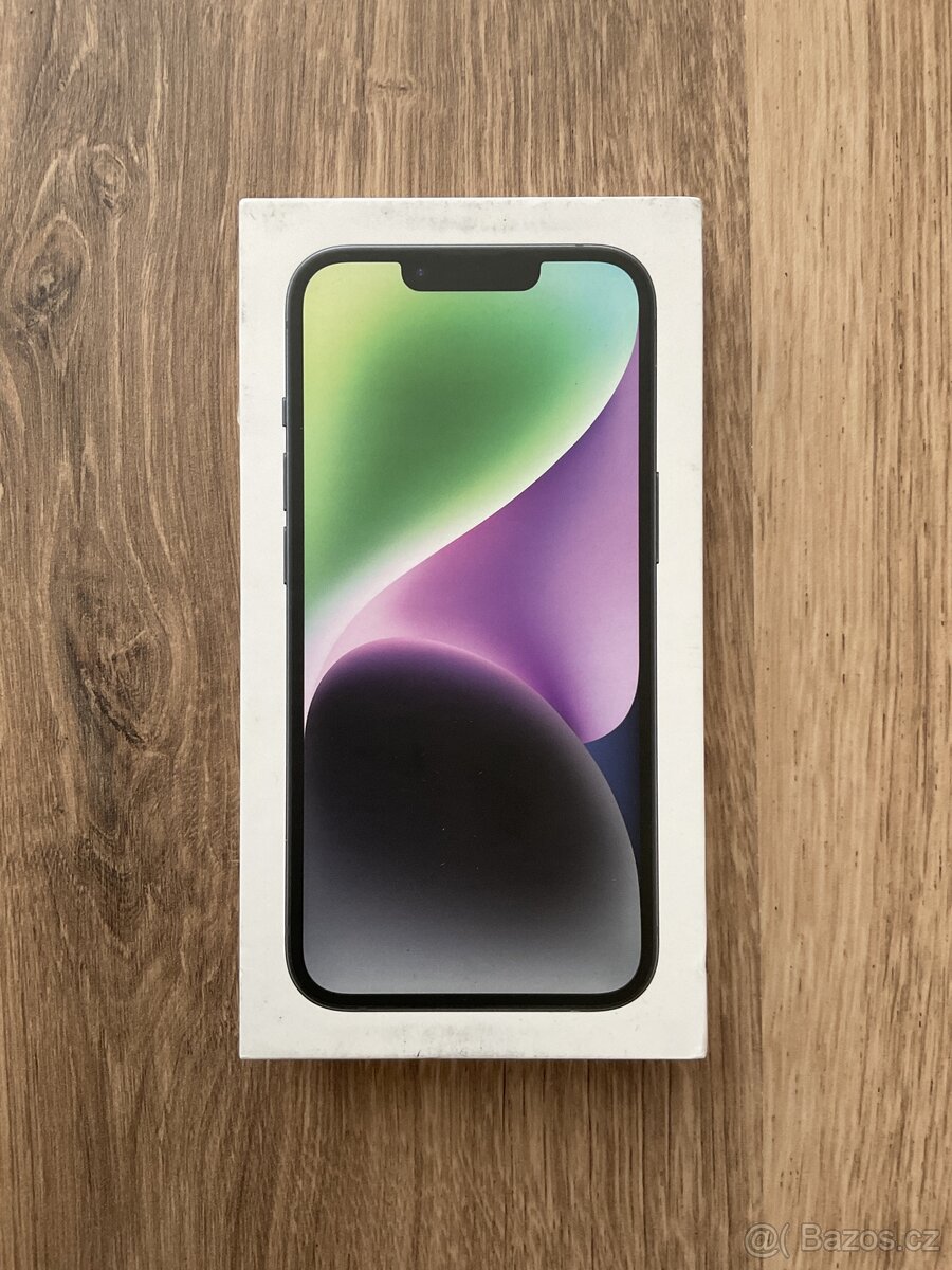 iPhone 14 – 128 GB NOVÝ (černý) Sériové číslo XK4CJQK4RG