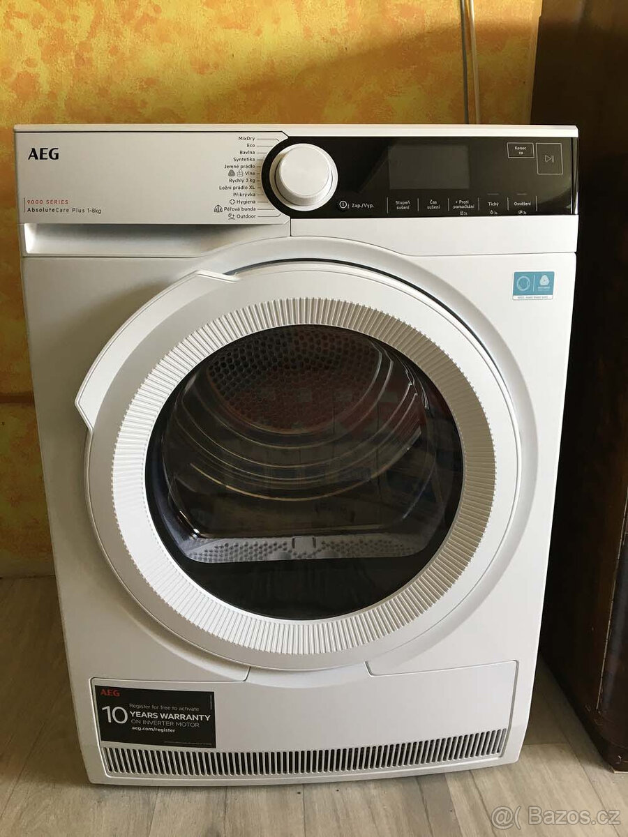 AEG sušička - pouze 4 měsíce v provozu - 8 kg