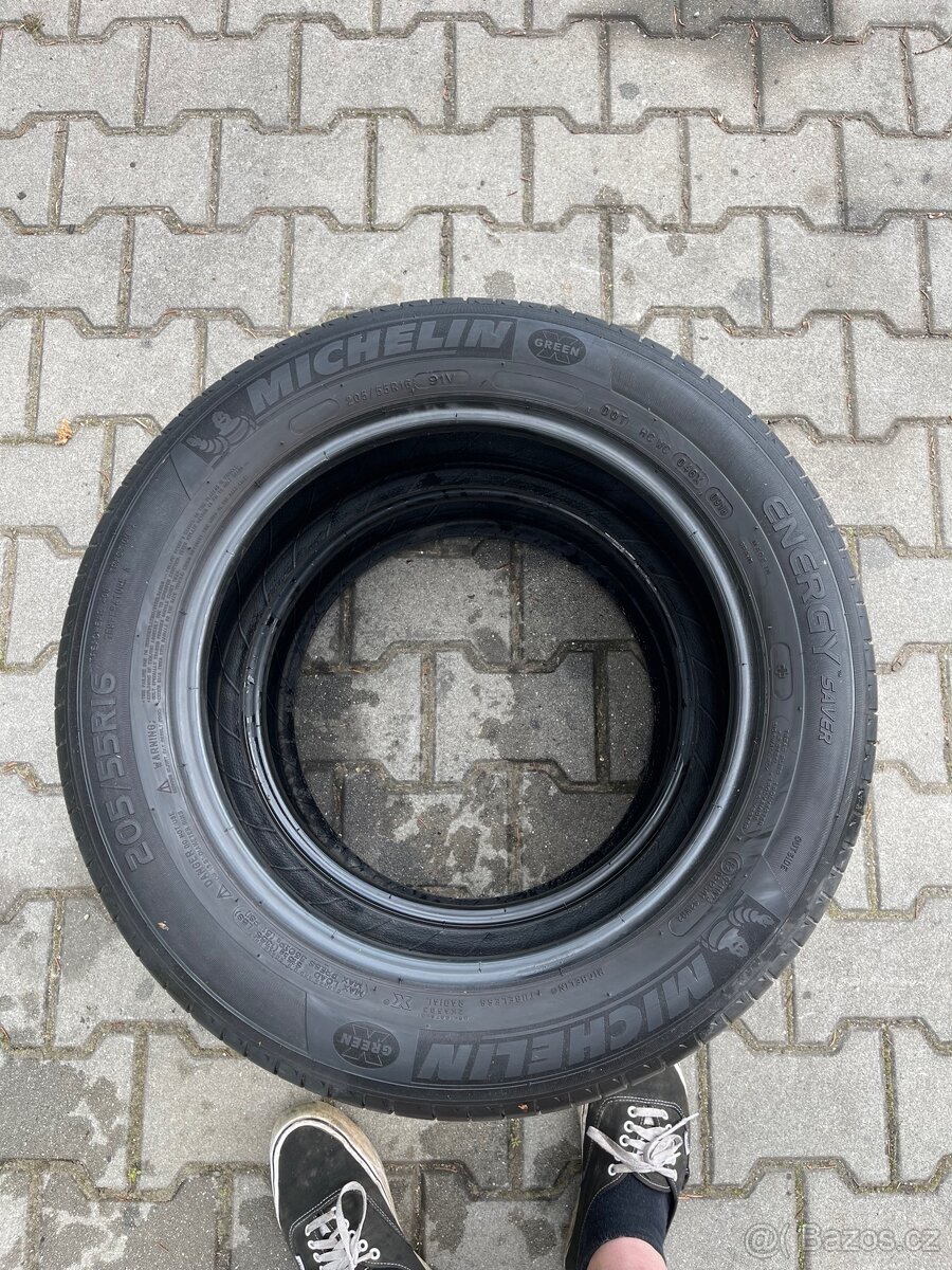 205/55 R16 letní pneu 4 mm 2 KS