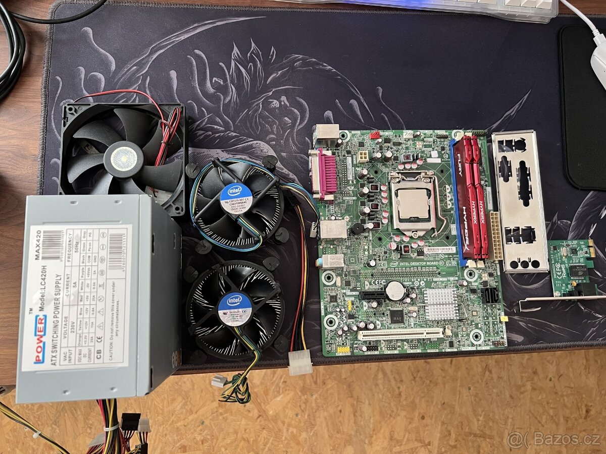 Intel Pentium G630, Deska, 8GB RAM, 420W Zdroj, +Extra