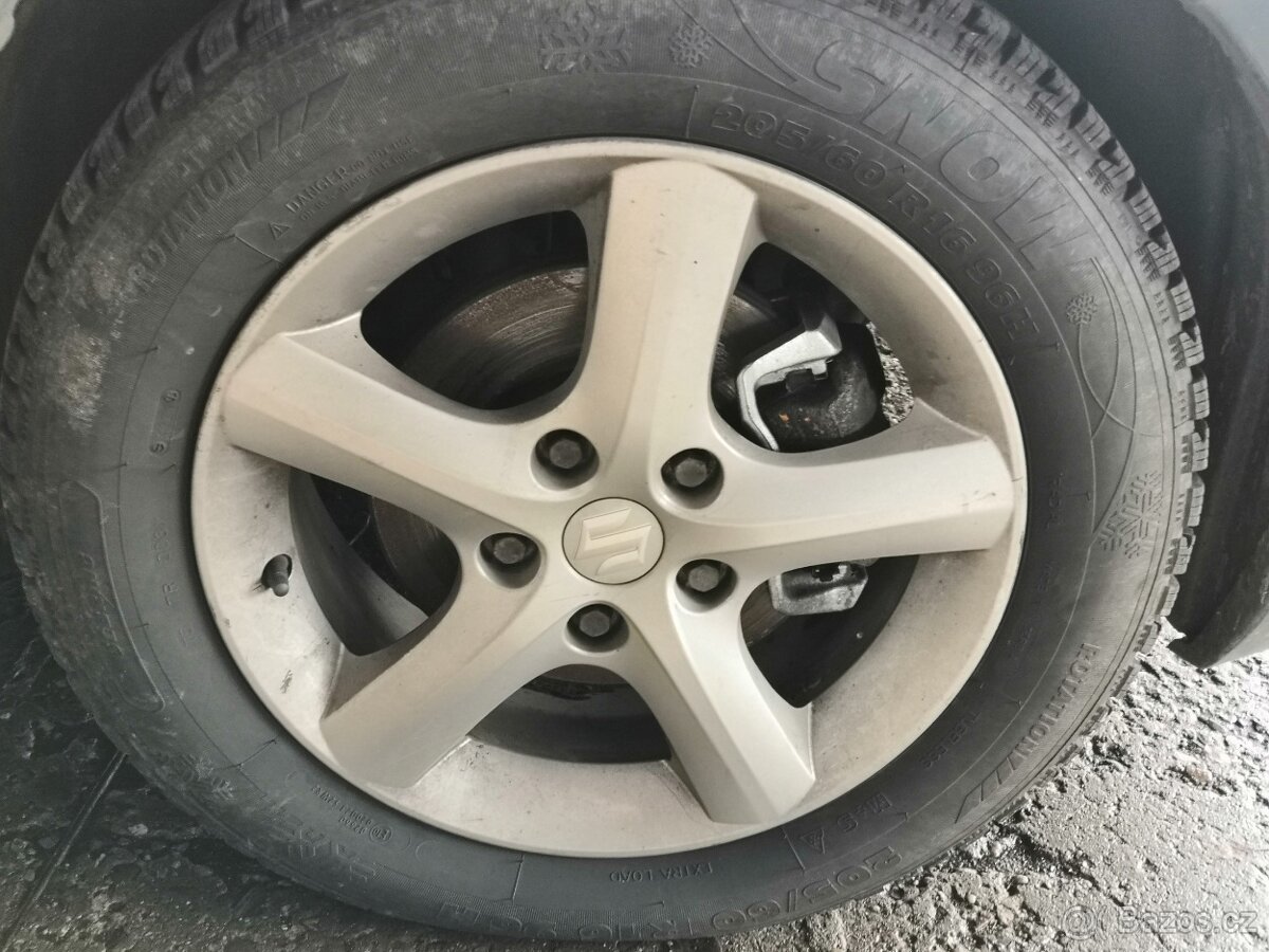 Suzuki SX4 alu disky + zimní pneu