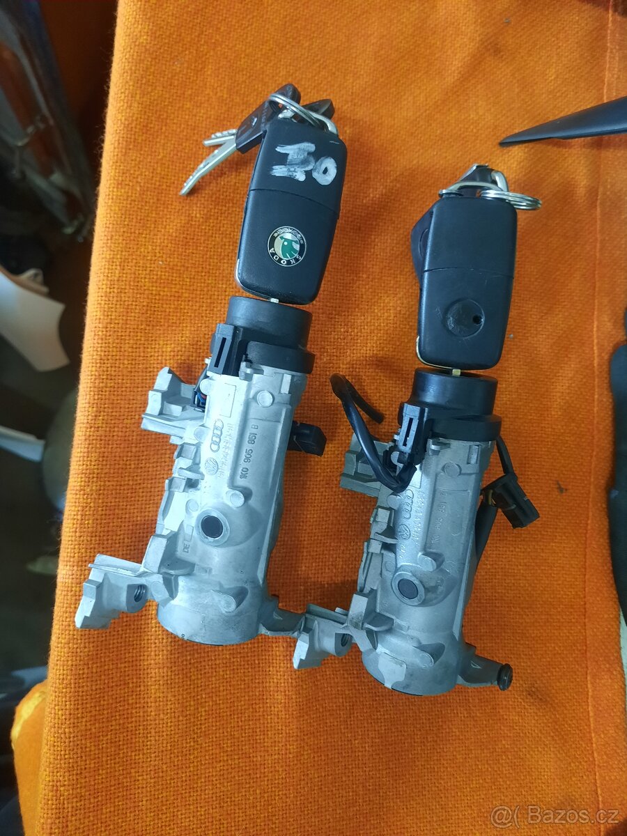 spinaci skrinka+klic skoda vw seat audi