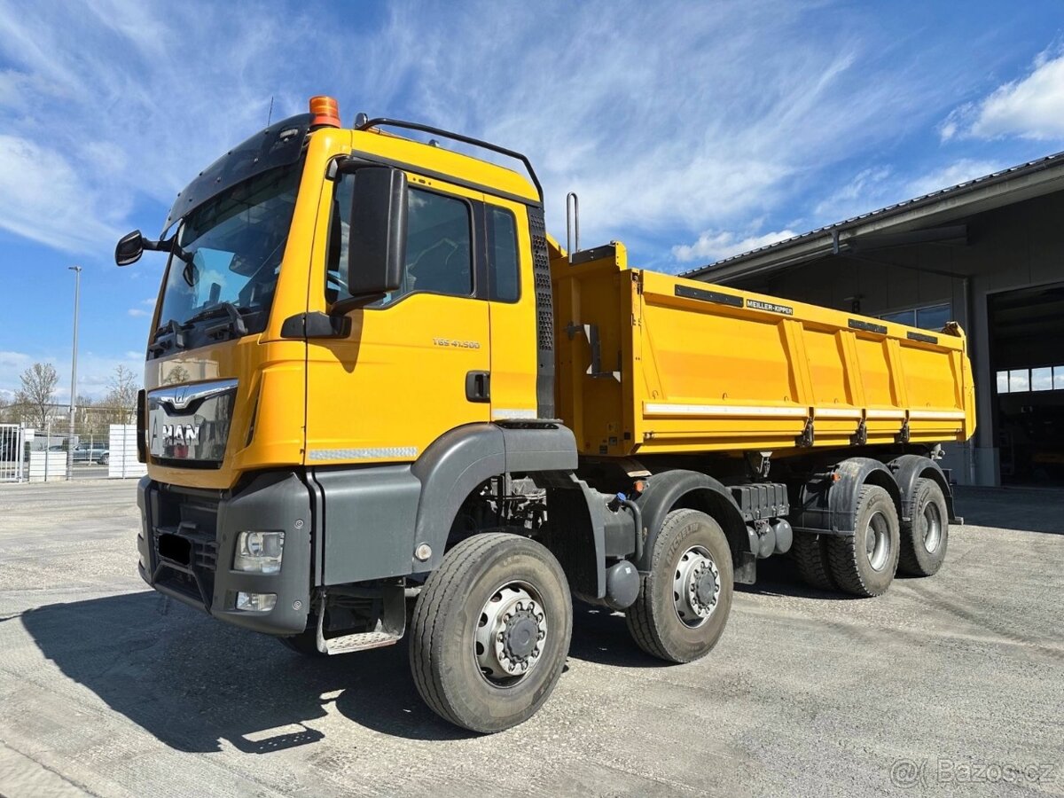 MAN TGS 41.500 - 8x6 – Meiller S3 + Bordmatik – EURO 6
