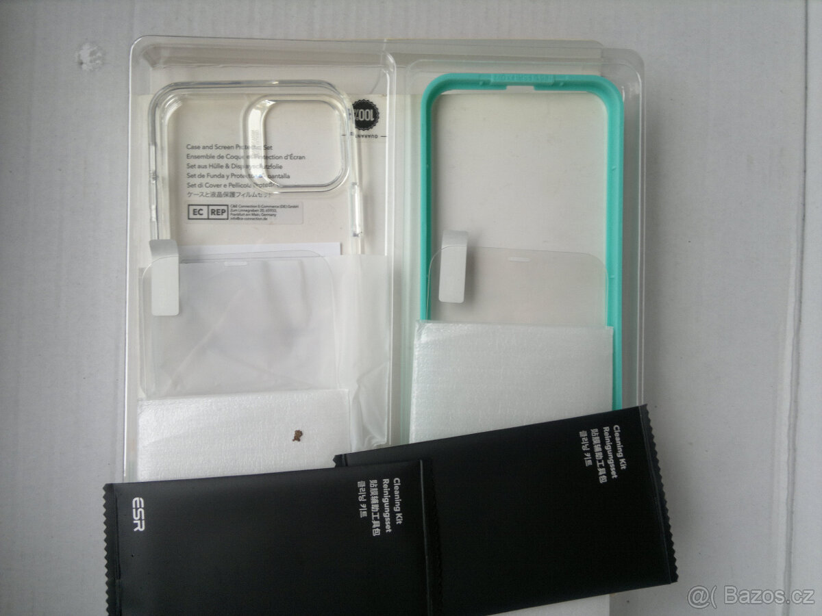 Apple iPhone 12 Pro 2ks tvrzené sklo + 2ks obal