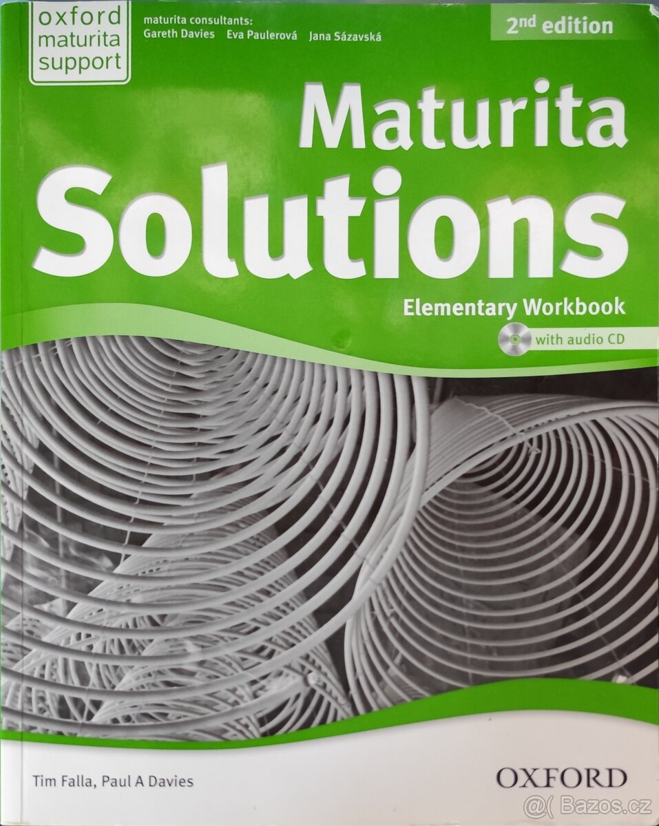 Maturita Solutions 2nd edition Elementary Workbook