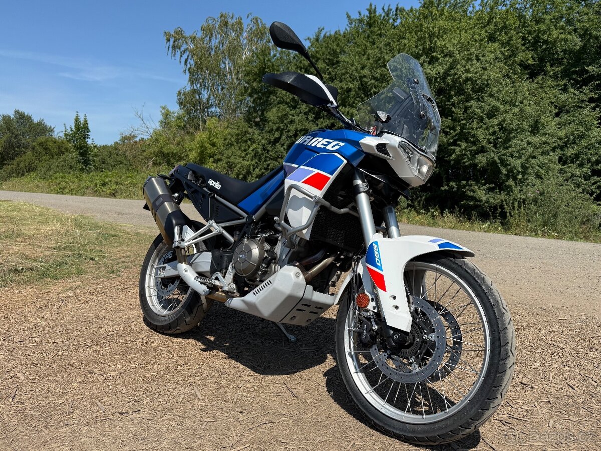 Aprilia Tuareg 660 v ZÁRUCE