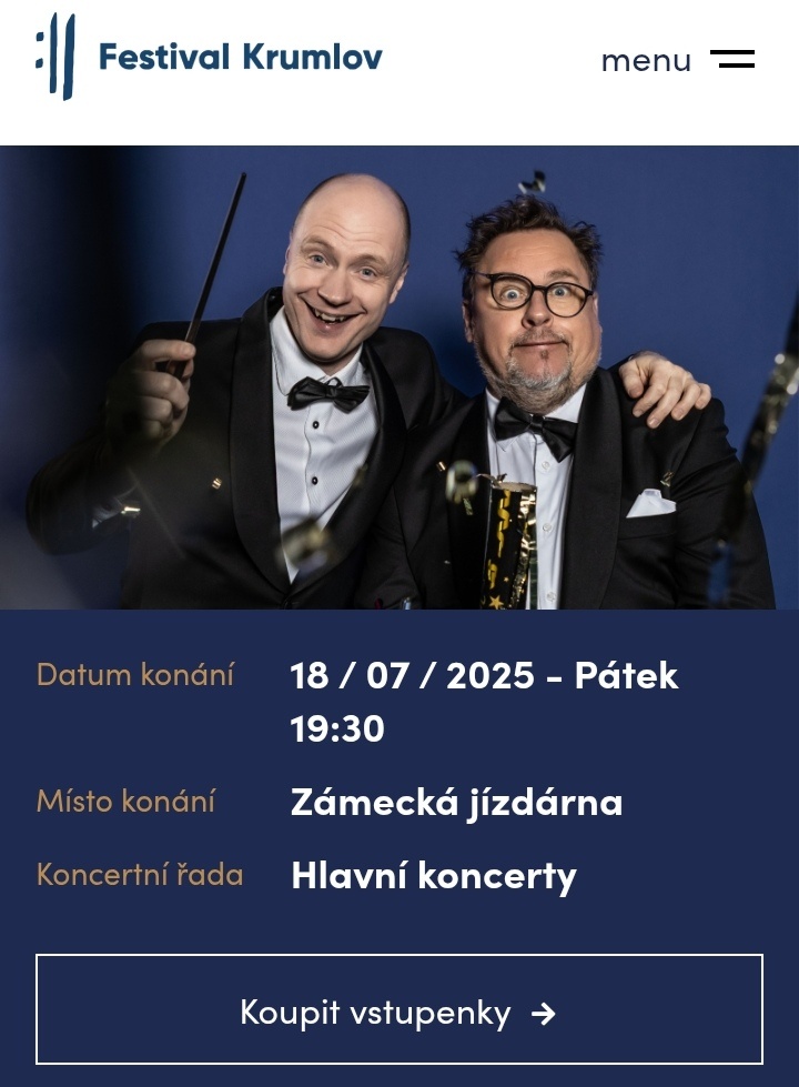 Nevážná klasika Krumlov 18.7.