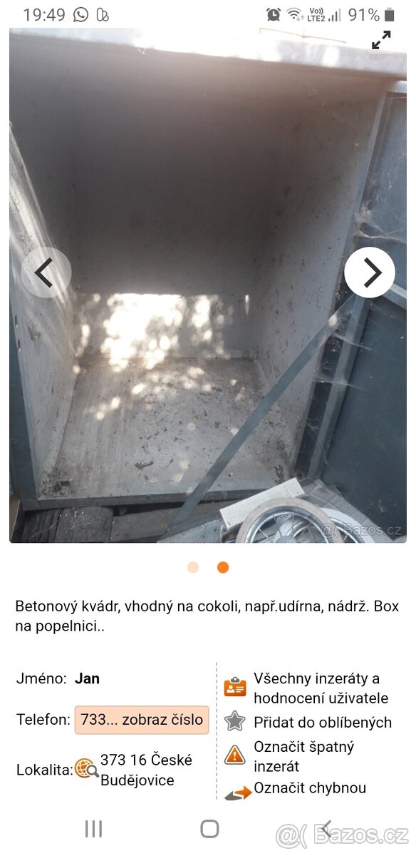 Betonový kvádr