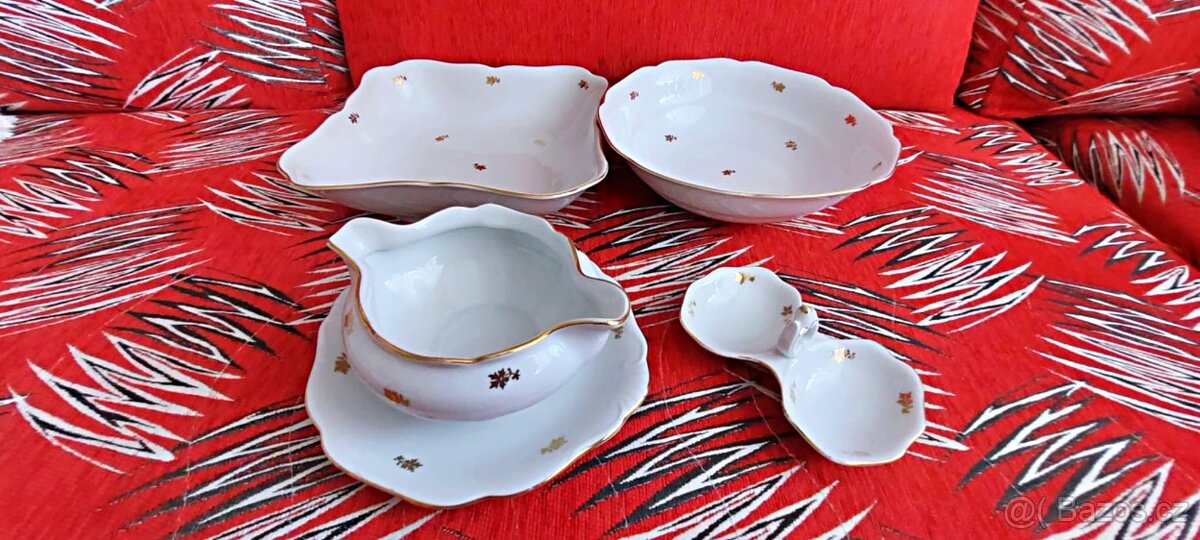 PORCELÁNOVÝ JÍDELNÍ SET - H&C CHODOV