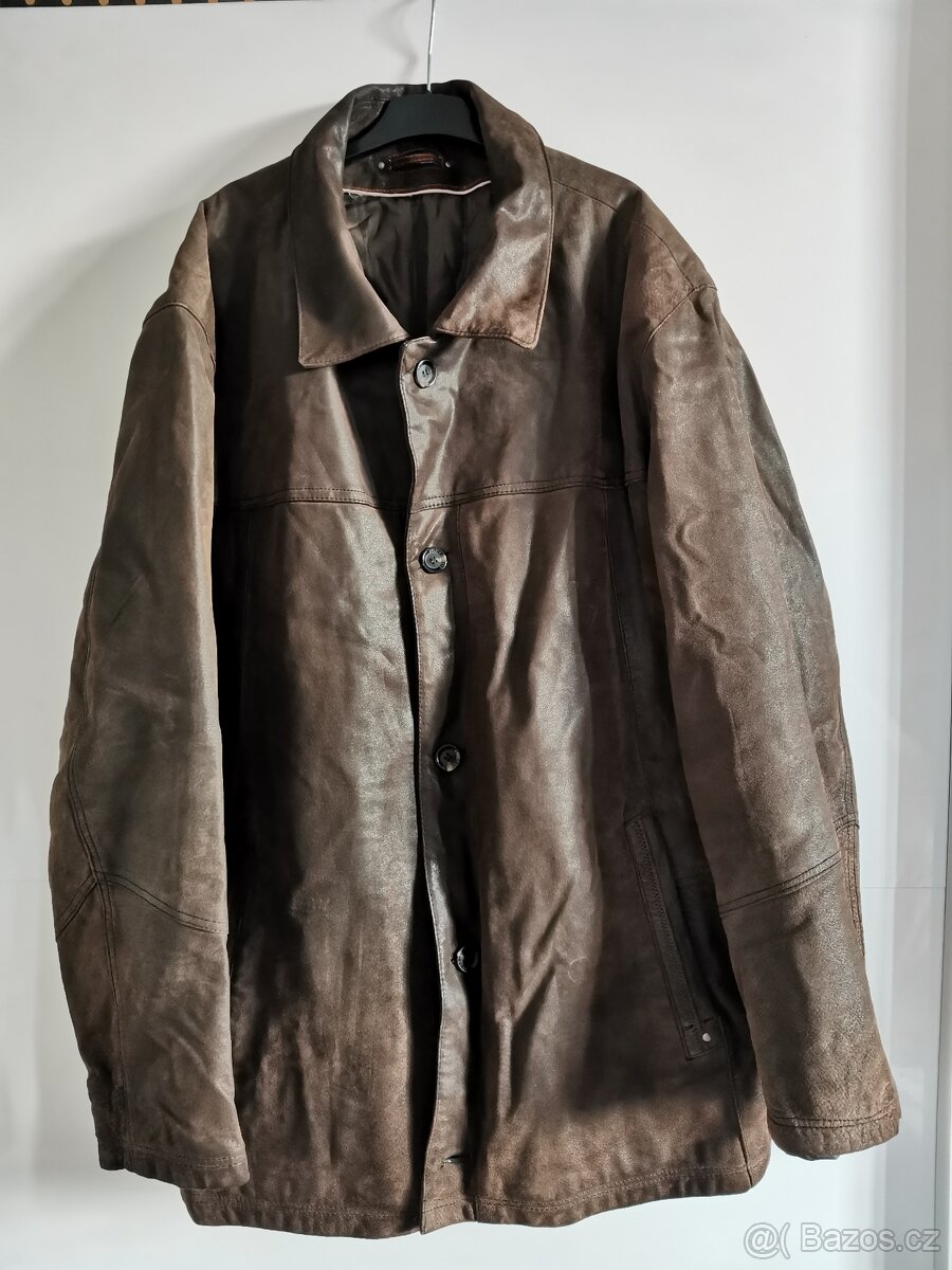 Pánská kožená bunda vel. XXL / 60