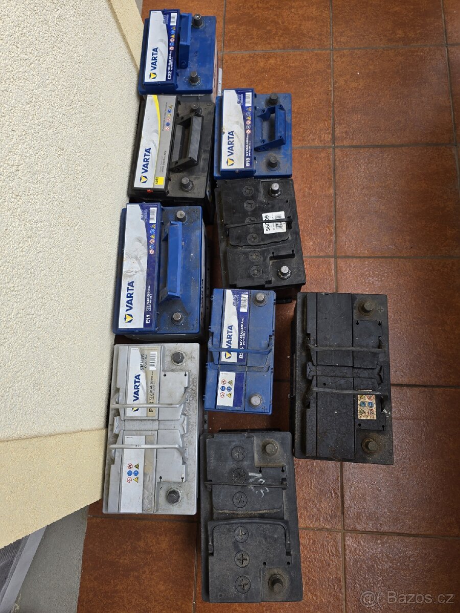 Autobaterie, olověná baterie