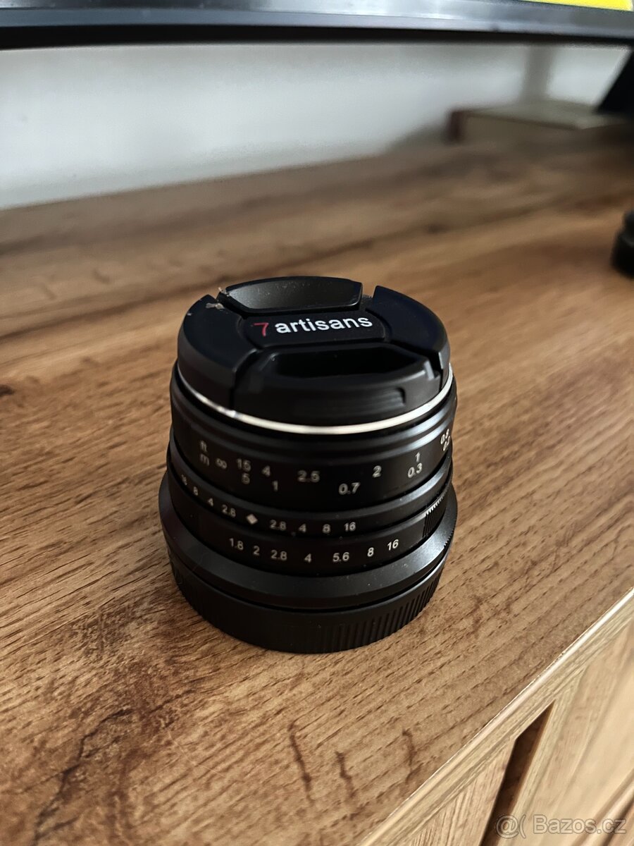 7Artisans 25mm f/1,8 APS-C objektiv (Sony E)