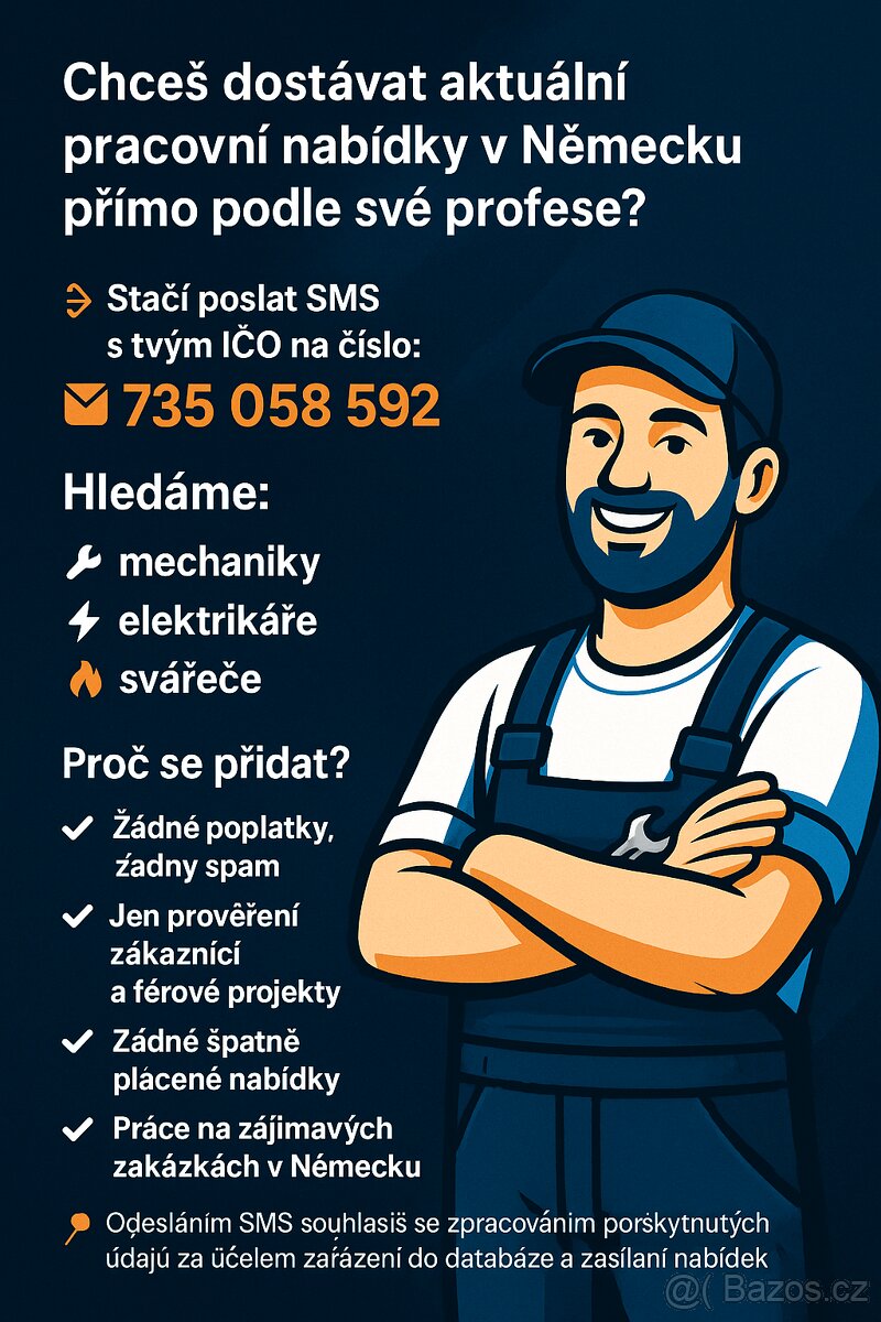 Hledáme montéry pro projekty v Německu