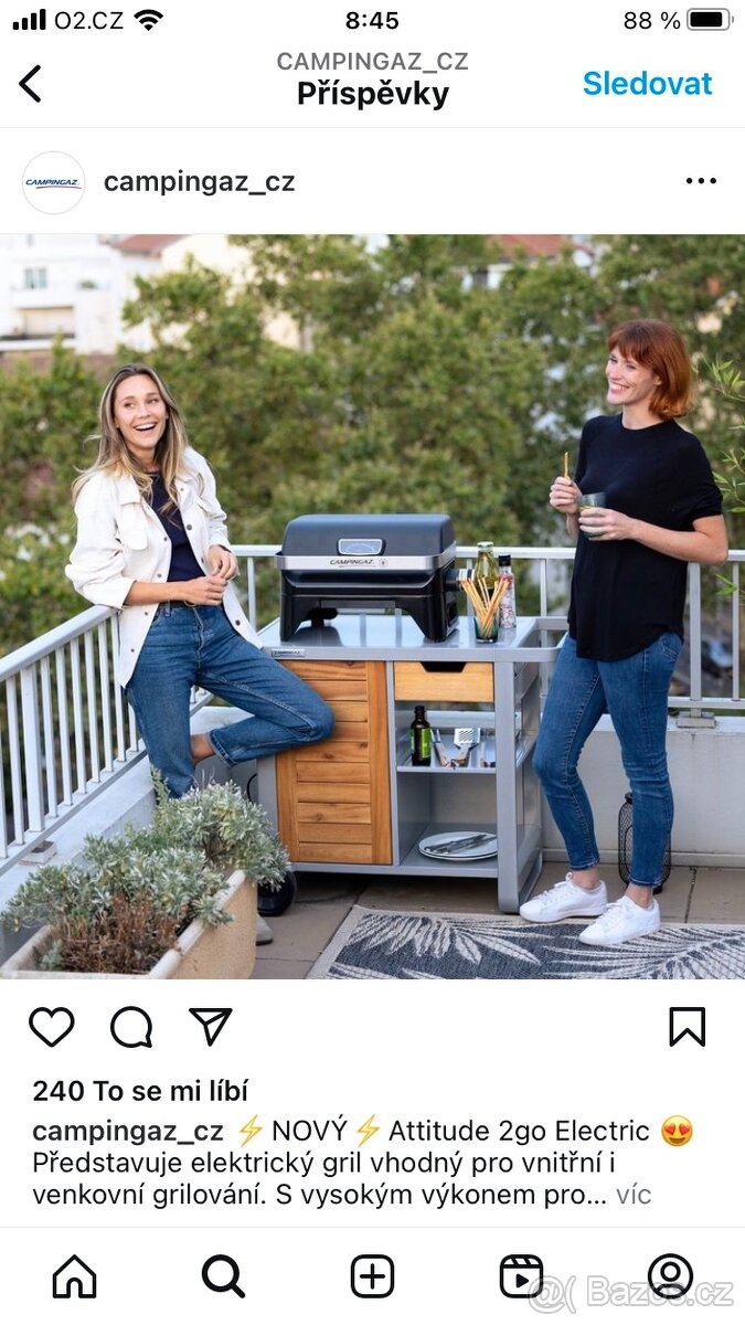 Gril Campingaz Attitude 2100 LX (nový, originál balení)