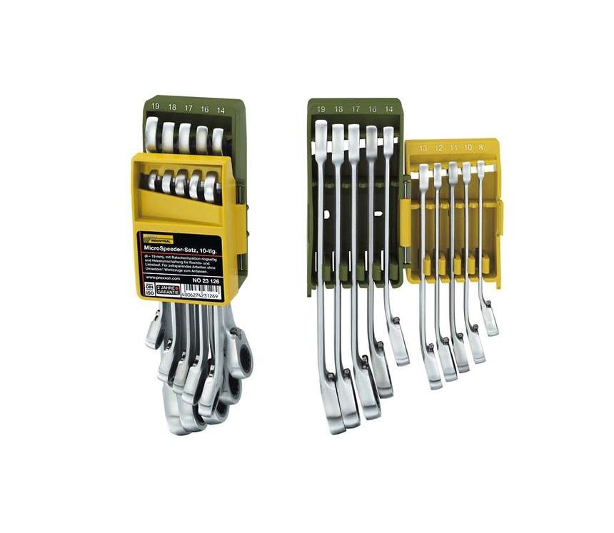 Ráčnové očkoploché klíče Proxxon