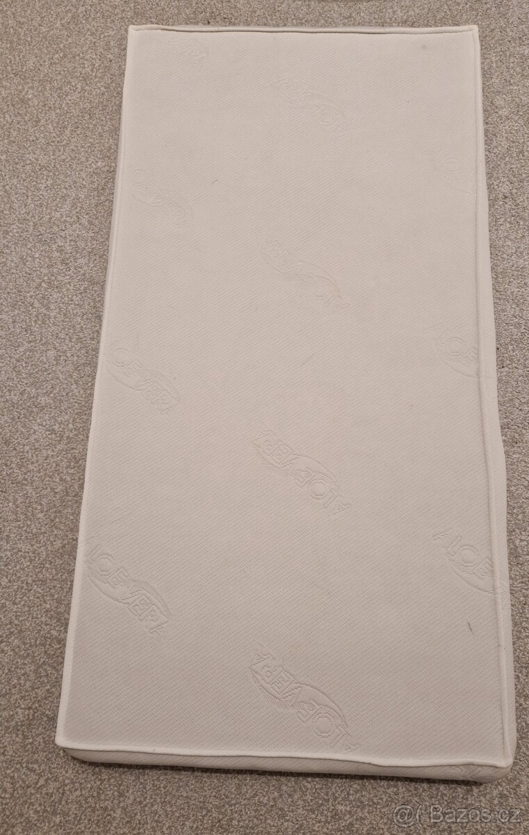 Dětská matrace aloe kokos,pěna,kokos, 120x60x11cm
