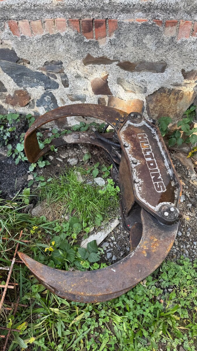 HULTDINS SuperGrip – hydraulický drapák / kleště na bagr