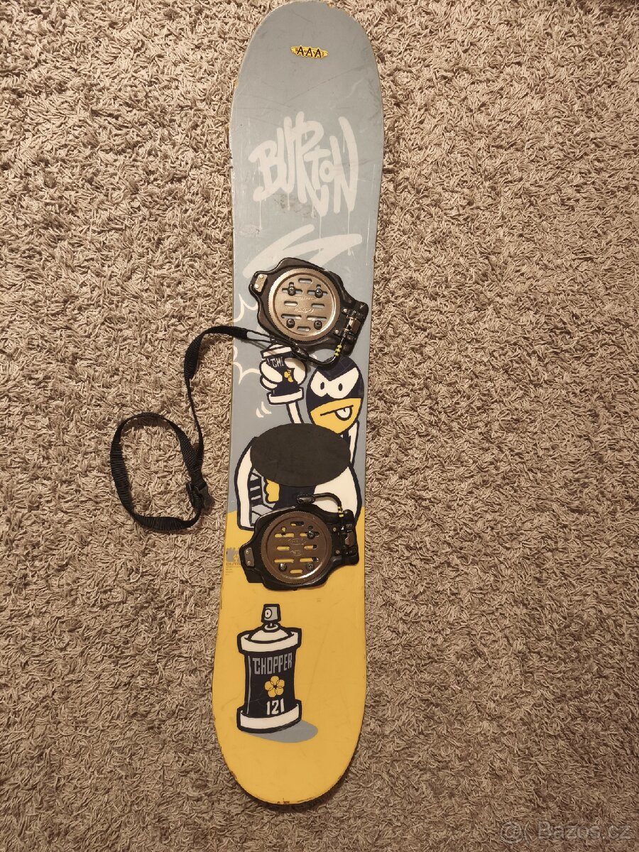 Dětský snowboard set 120cm